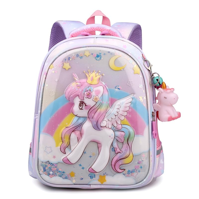 PALAY® Unicorn Backpack Kawaii Primary Schoolgirls Backpack School Backpack Double-Layer Travel Backpack Book Bag Waterproof Nylon Book Bag School Gift Birthday Gift for Girls 4-6 Years Old PALAY® Unicorn Backpack Kawaii Primary Schoolgirls Backpack School Backpack Double-Layer Travel Backpack Book Bag Waterproof Nylon Book Bag School Gift Birthday Gift for Girls 4-6 Years Old